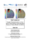 Experimental data of flash boiling liquid nitrogen sprays (Test Case IN-1)