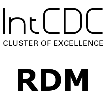 EXC IntCDC 'Research Data Management' logo